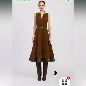 En Saison - Eloise Midi Dress - Brown